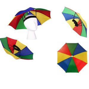 Two Umbrella Hats (Brock-a-brellas)